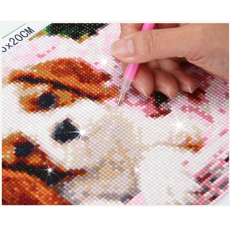 5D 다이아몬드 자수 풍경 거꾸로 된 이미지 DIY 다 - Resin Art Images 리뷰 및 가격