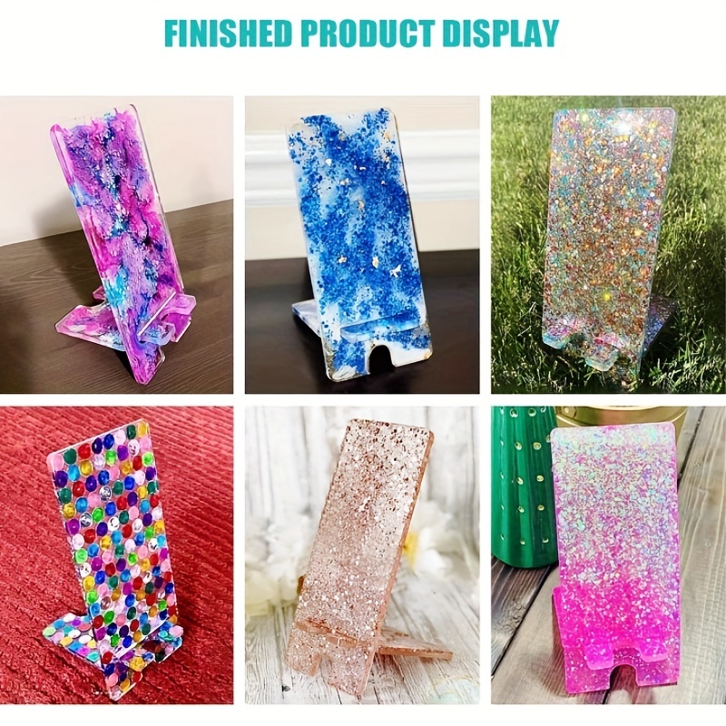 휴대폰 거치대용 실리콘 몰드 1세트 및 레진 주조 몰드 - Resin Art Guide 리뷰 및 가격
